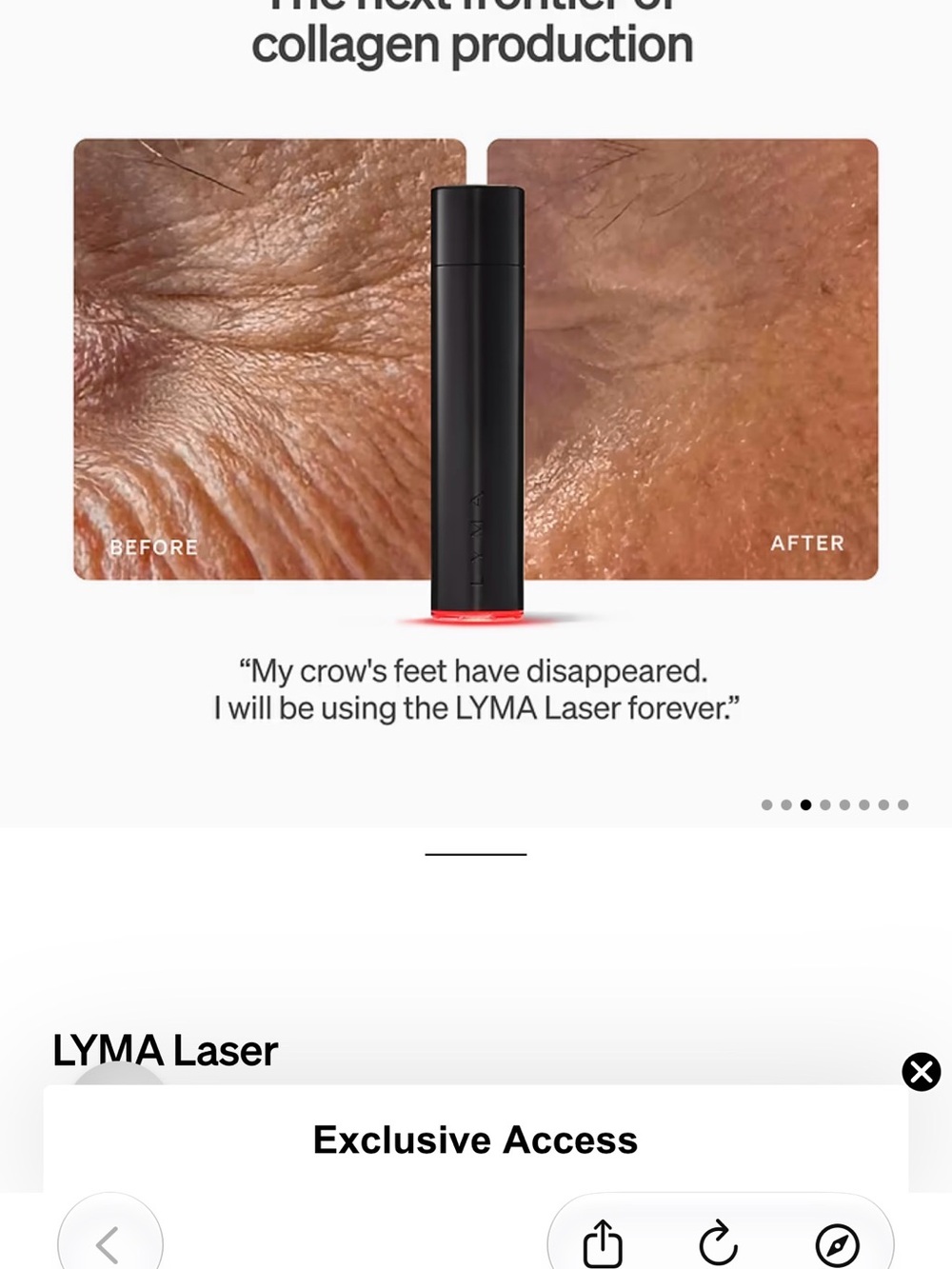 LYMALaser $2,695 ColdLaser Skincare Device Excellent Condition+Charger OnlyOwner - Picture 5 of 8